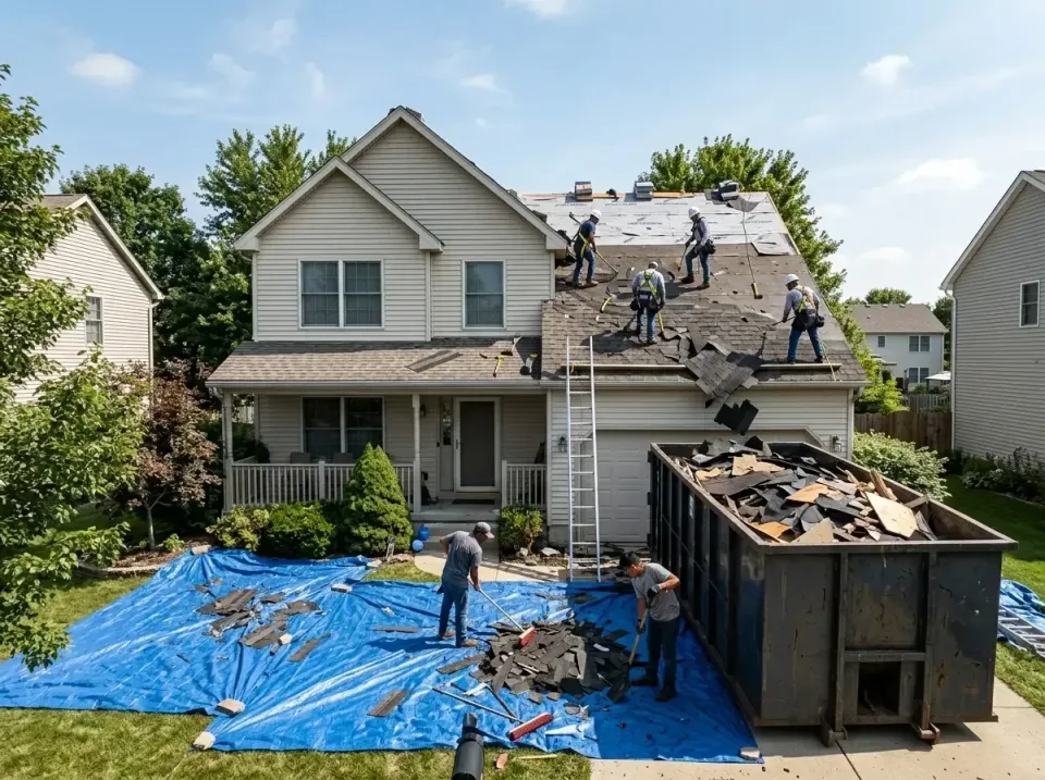 roof-replacement-debris-remova-004 — frequently asked questions, Cheapest Dumpster Rentals in Finneytown, OH